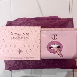 Charlotte Tilbury Pillow Talk Large Makeup Bag Cosmetic Case LIMITED EDITION